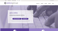 Desktop Screenshot of clientarea.advogroup.co.uk